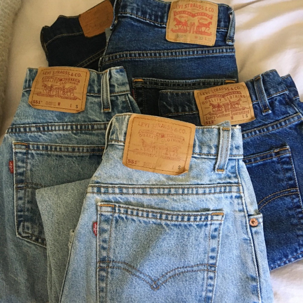 Mystery bundle of 4 jeans